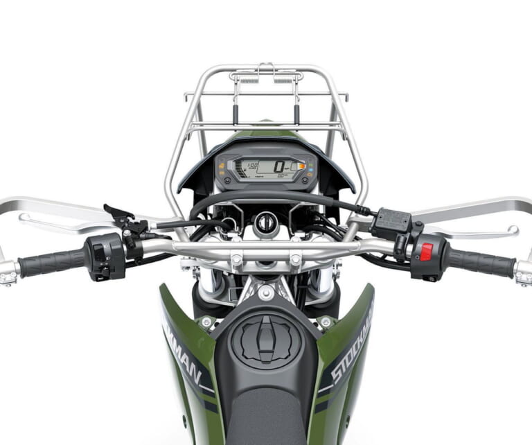 カワサキ|ストックマン|インドネシア仕様|2023年モデル|働く4スト! カワサキKLXベースの「ストックマン」がインドネシアで登場、タフな造りが魅力