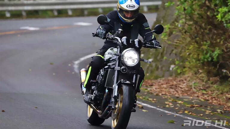 Z900RSがスポーツライディング仕様に変身するAELLAハンドル
