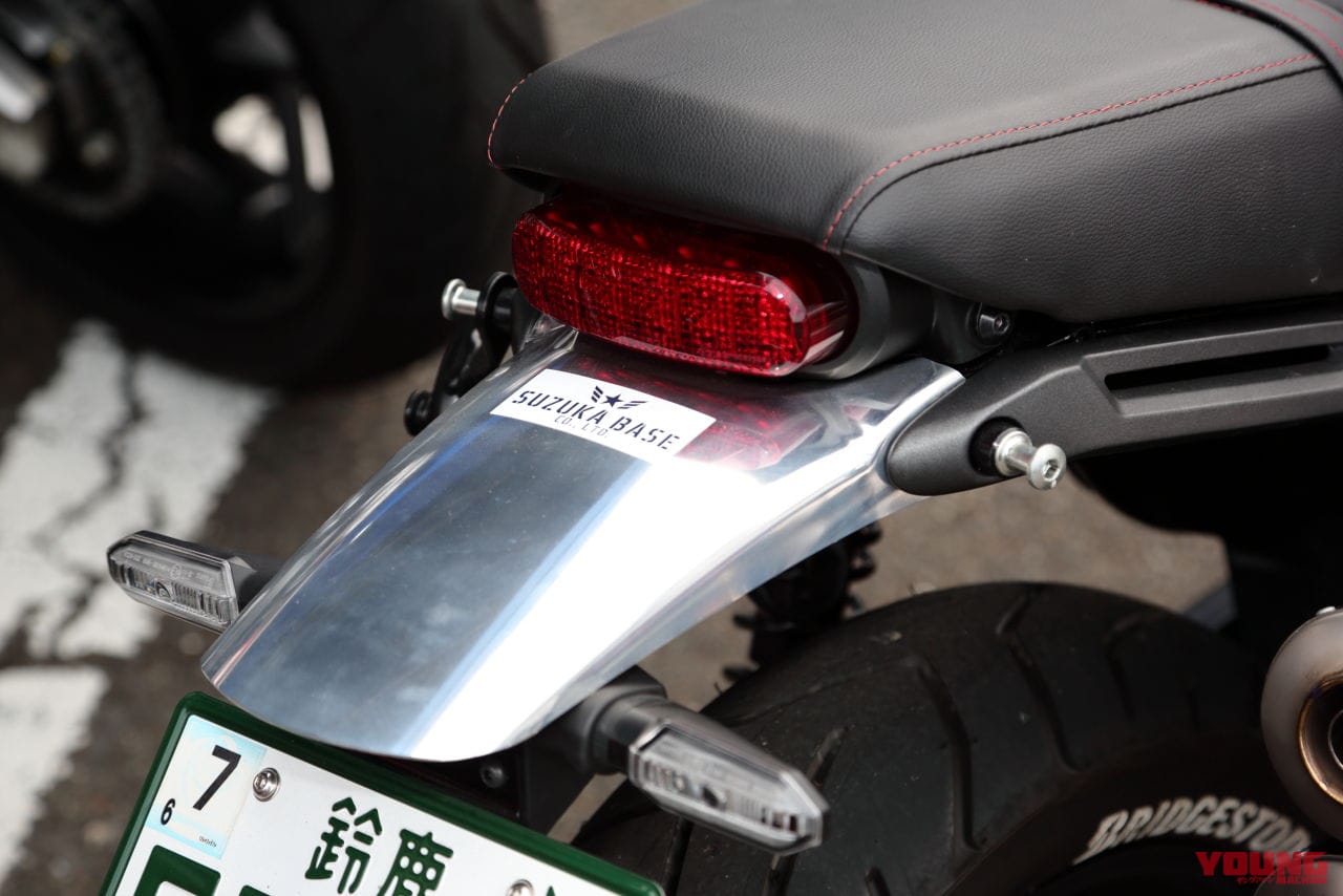 TSR|GB350S|カスタム|2本出しアップマフラーがカッコイイ! 鈴鹿で見つけたGB350Sカスタム【TSR編】