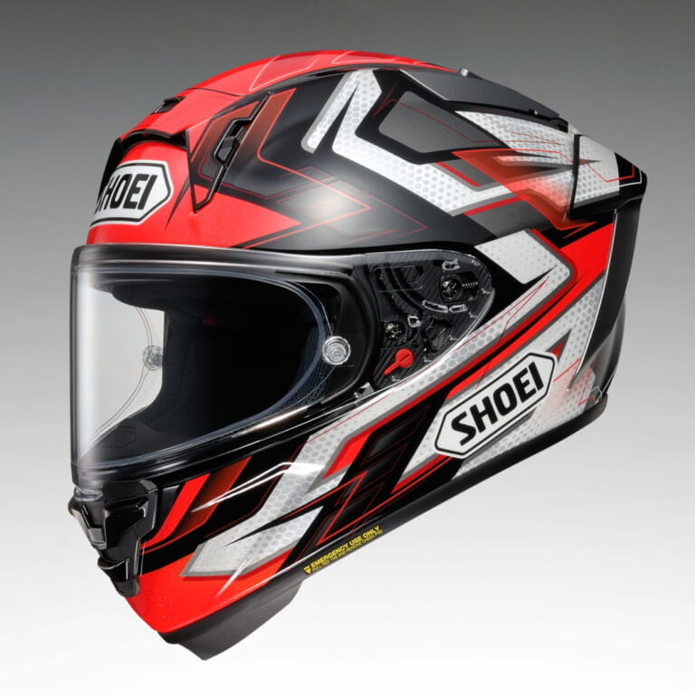 SHOEI X-Fifteen ESCALATE|SHOEI新フラッグシップ「X-Fifteen」にグラフィックモデル『X-Fifteen エスカレート』登場