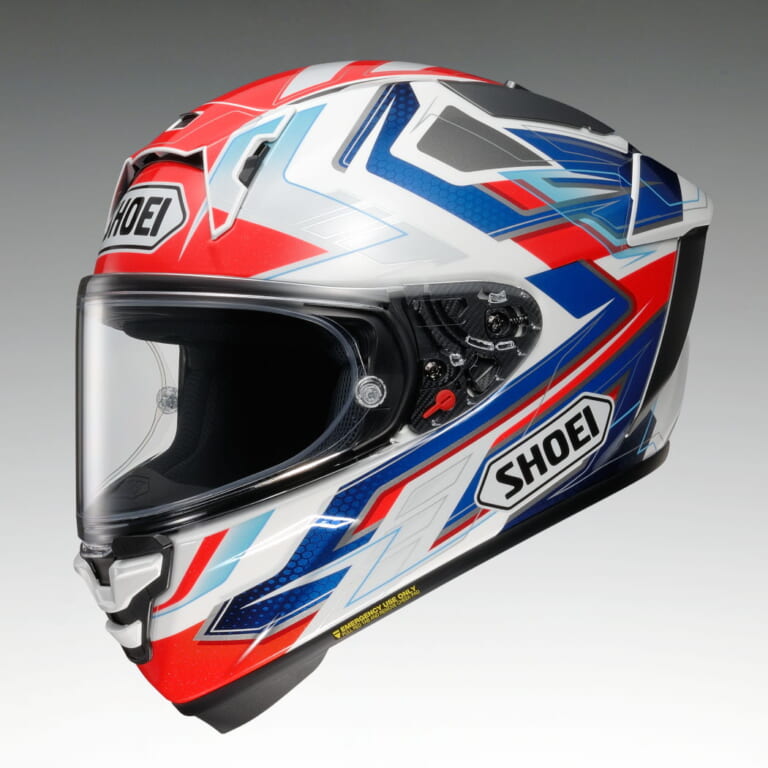 SHOEI X-Fifteen ESCALATE|SHOEI新フラッグシップ「X-Fifteen」にグラフィックモデル『X-Fifteen エスカレート』登場