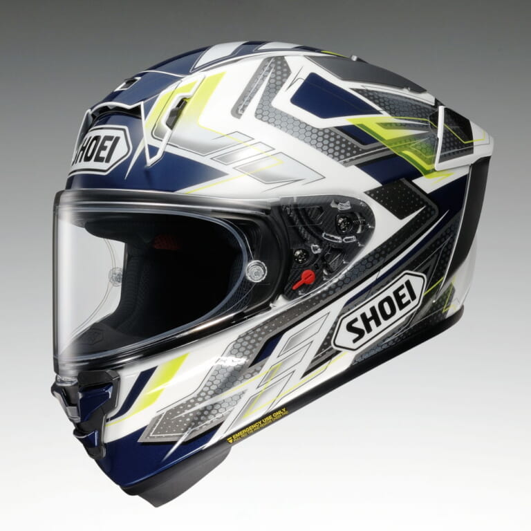 SHOEI X-Fifteen ESCALATE|SHOEI新フラッグシップ「X-Fifteen」にグラフィックモデル『X-Fifteen エスカレート』登場