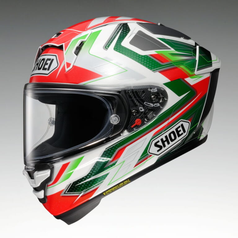 SHOEI X-Fifteen ESCALATE|SHOEI新フラッグシップ「X-Fifteen」にグラフィックモデル『X-Fifteen エスカレート』登場