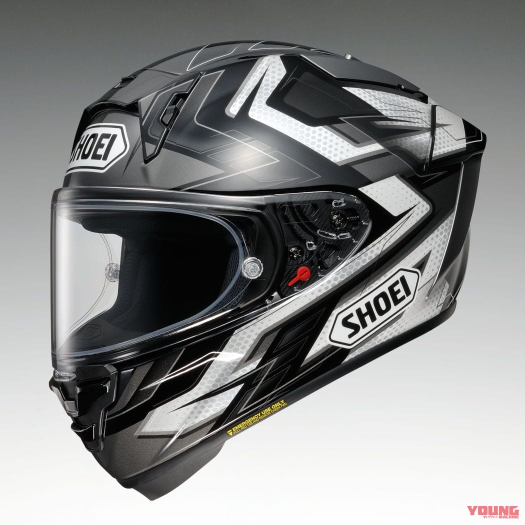 SHOEI X-Fifteen ESCALATE|SHOEI新フラッグシップ「X-Fifteen」にグラフィックモデル『X-Fifteen エスカレート』登場