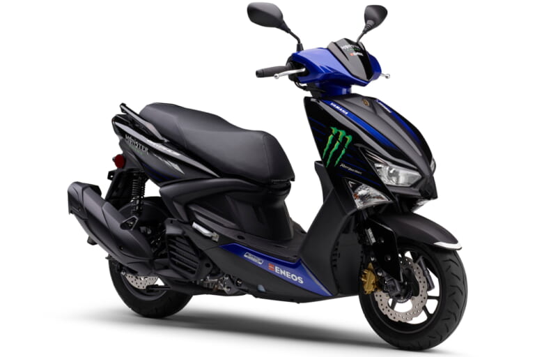 ヤマハ|シグナス グリファス|モンスターエナジーヤマハ モトGPエディション|【800台限定】ヤマハの原付二種スクーター「シグナス グリファス」“モンスターエナジーヤマハ MotoGP エディション”が1/30発売