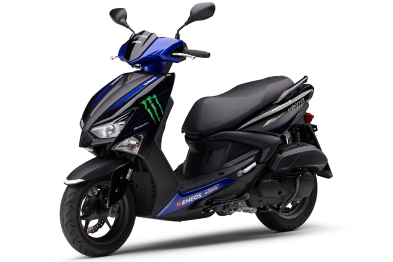 ヤマハ|シグナス グリファス|モンスターエナジーヤマハ モトGPエディション|【800台限定】ヤマハの原付二種スクーター「シグナス グリファス」“モンスターエナジーヤマハ MotoGP エディション”が1/30発売