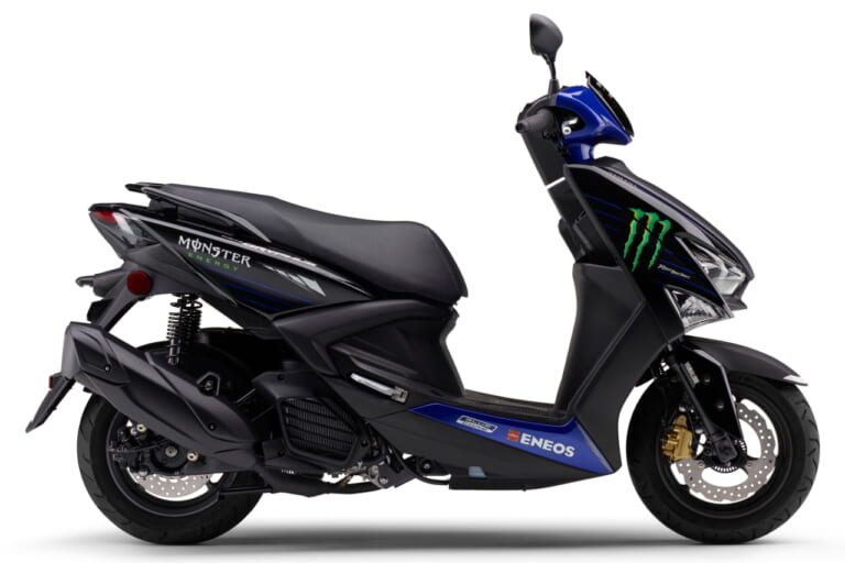 ヤマハ|シグナス グリファス|モンスターエナジーヤマハ モトGPエディション|【800台限定】ヤマハの原付二種スクーター「シグナス グリファス」“モンスターエナジーヤマハ MotoGP エディション”が1/30発売