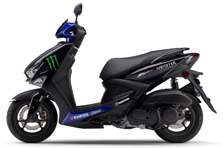 ヤマハ|シグナス グリファス|モンスターエナジーヤマハ モトGPエディション|【800台限定】ヤマハの原付二種スクーター「シグナス グリファス」“モンスターエナジーヤマハ MotoGP エディション”が1/30発売