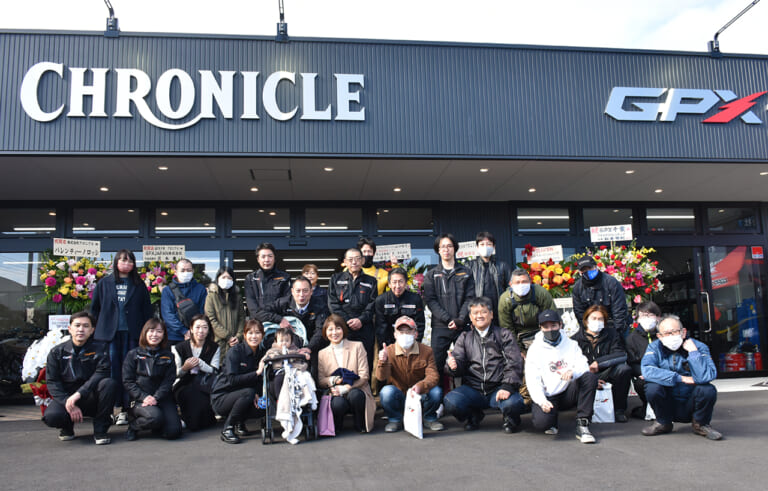 【GPX千葉の新店舗オープン！】お披露目イベントではGPXジャパン社長が「今までにない新型車を3月に発表」と明言！