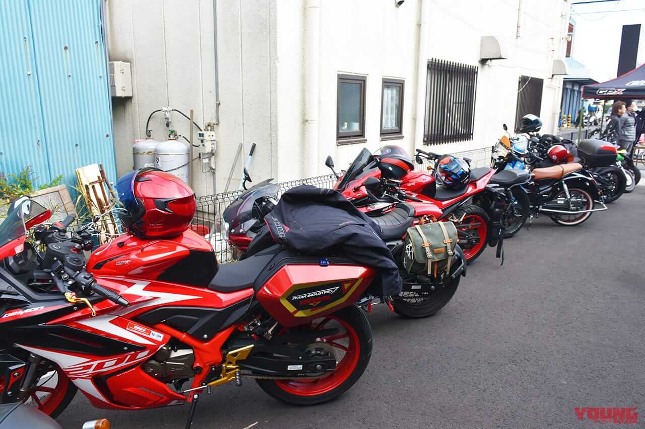 オーナー集合|【GPX千葉の新店舗オープン!】お披露目イベントではGPXジャパン社長が「今までにない新型車を3月に発表」と明言!