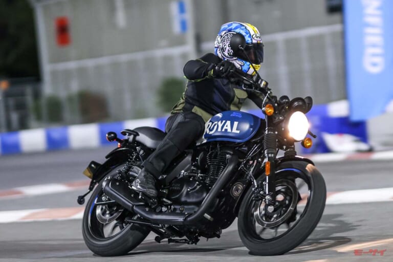 ロイヤルエンフィールド ハンター350試乗「前後17インチの空冷単気筒スポーティ車！『伝統』とは異なるアプローチ」