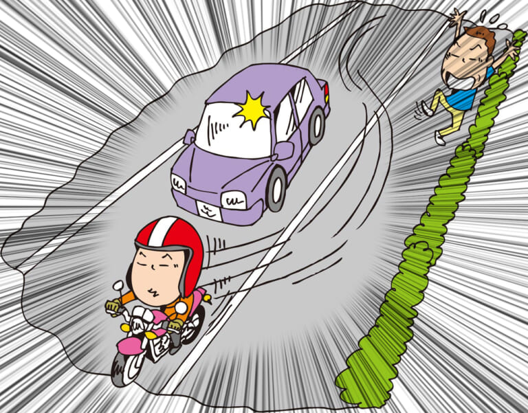 Q90：「すり抜け」ってしても大丈夫なの？【30秒でわかる! バイクの疑問】