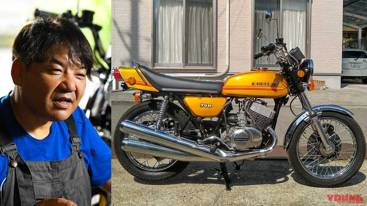 【米政府】当時物　純正 KAWASAKI H2/750SS マフラー 3本セット(K-MUF-0000047) マフラー本体（純正）