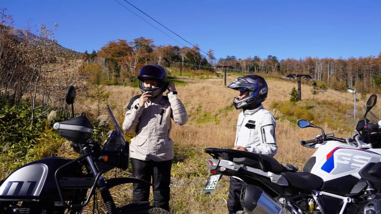 一度使うと手放せない！ インカムのある便利&楽しいバイクライフ【オフロード初心者が林道走行×インカムで不安を解消！】