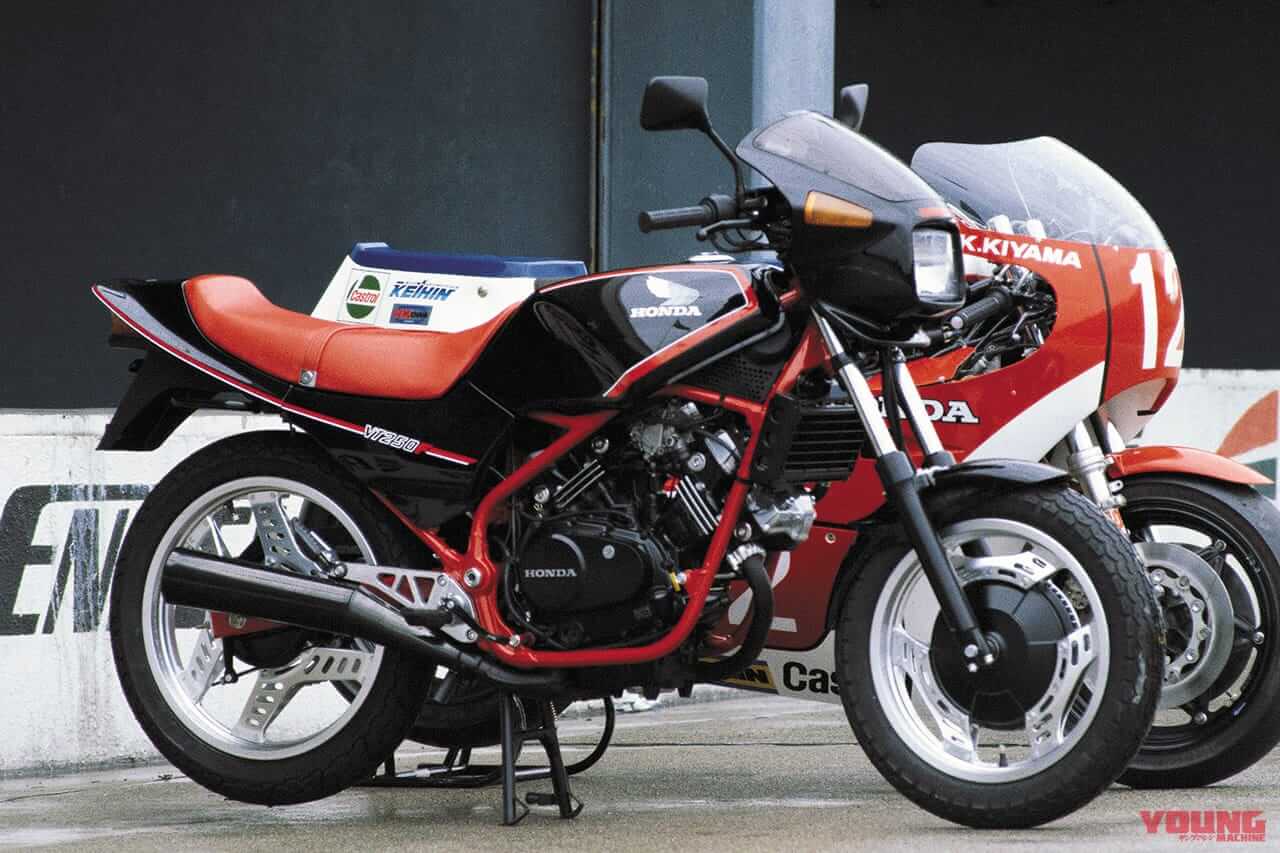 ホンダVT250F|「ヤマハRZ250に勝て! 」1982ホンダVT250F:打倒2ストを誓った4ストVツイン【あの素晴らしい名車をもう一度】