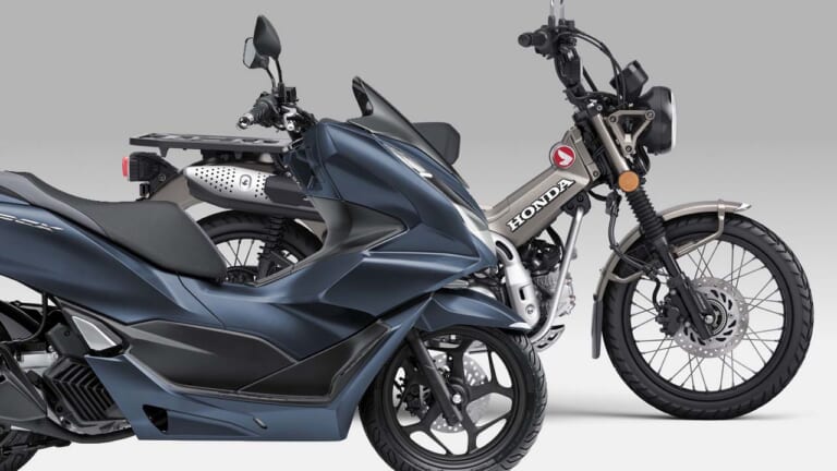 PCXがハンターカブを大逆転! 2022年に売れたバイクTOP10【51〜125cc・原付二種】