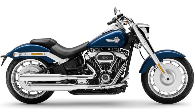 ハーレーダビッドソン|ファットボーイ114|Z900RSが5年連続で大型バイク首位! 2022年に売れたバイクTOP10【401cc以上・小型二輪】