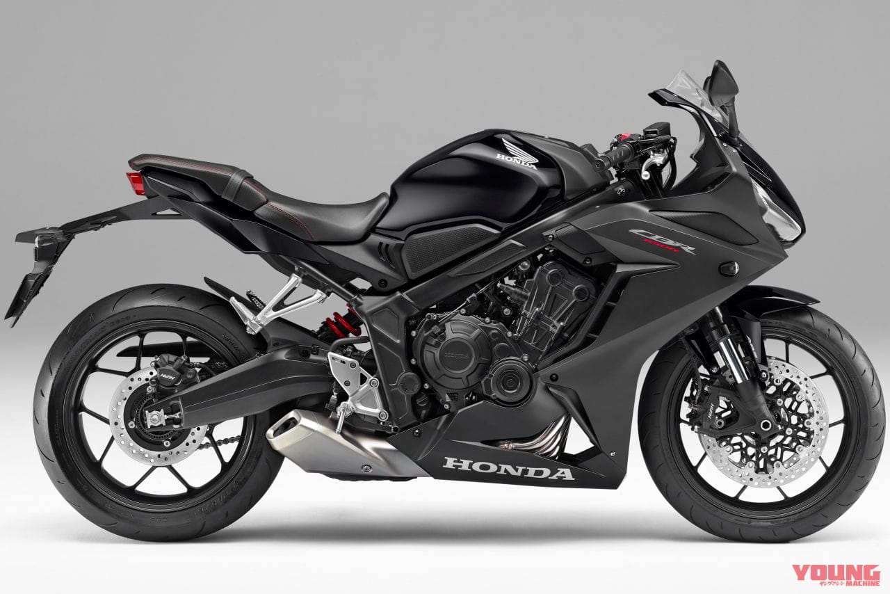 ホンダ|CBR650R|2023年モデル|ホンダ「CBR650R」がマイナーチェンジ! 新色採用、エンジンは新排ガス規制に適合&ブラック仕上げに