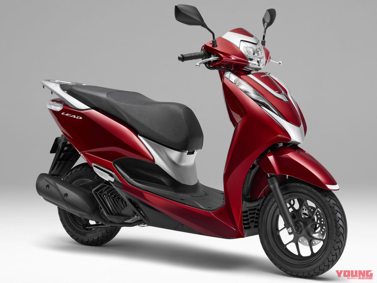 2024 HONDA LEAD125 キャンディーノーブルレッド|ホンダ リード125〈いま国内で買える新型バイクカタログ|原付二種(125-51cc)〉