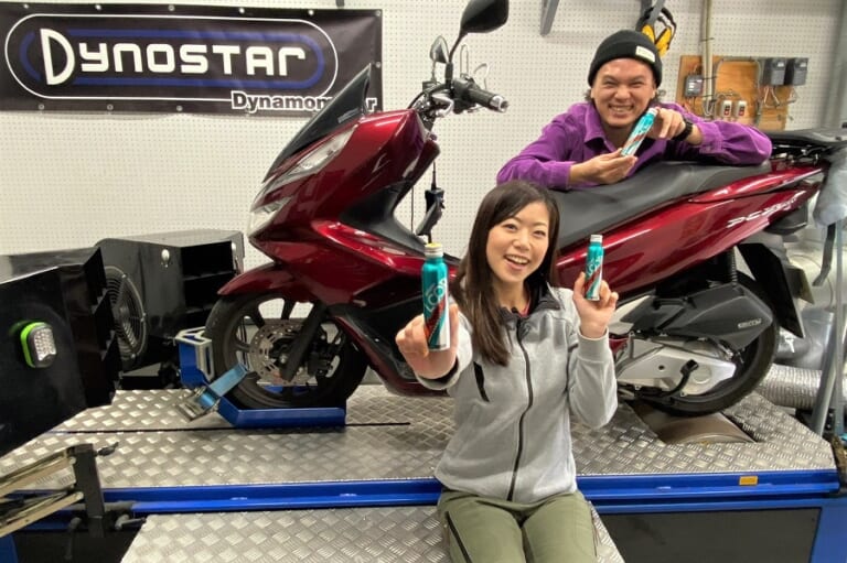 流行に敏感な二輪トレンディー・マガジン【モトチャンプ】ガチで検証！スクーター×LOOPパワーショットって、どうなのよ！？