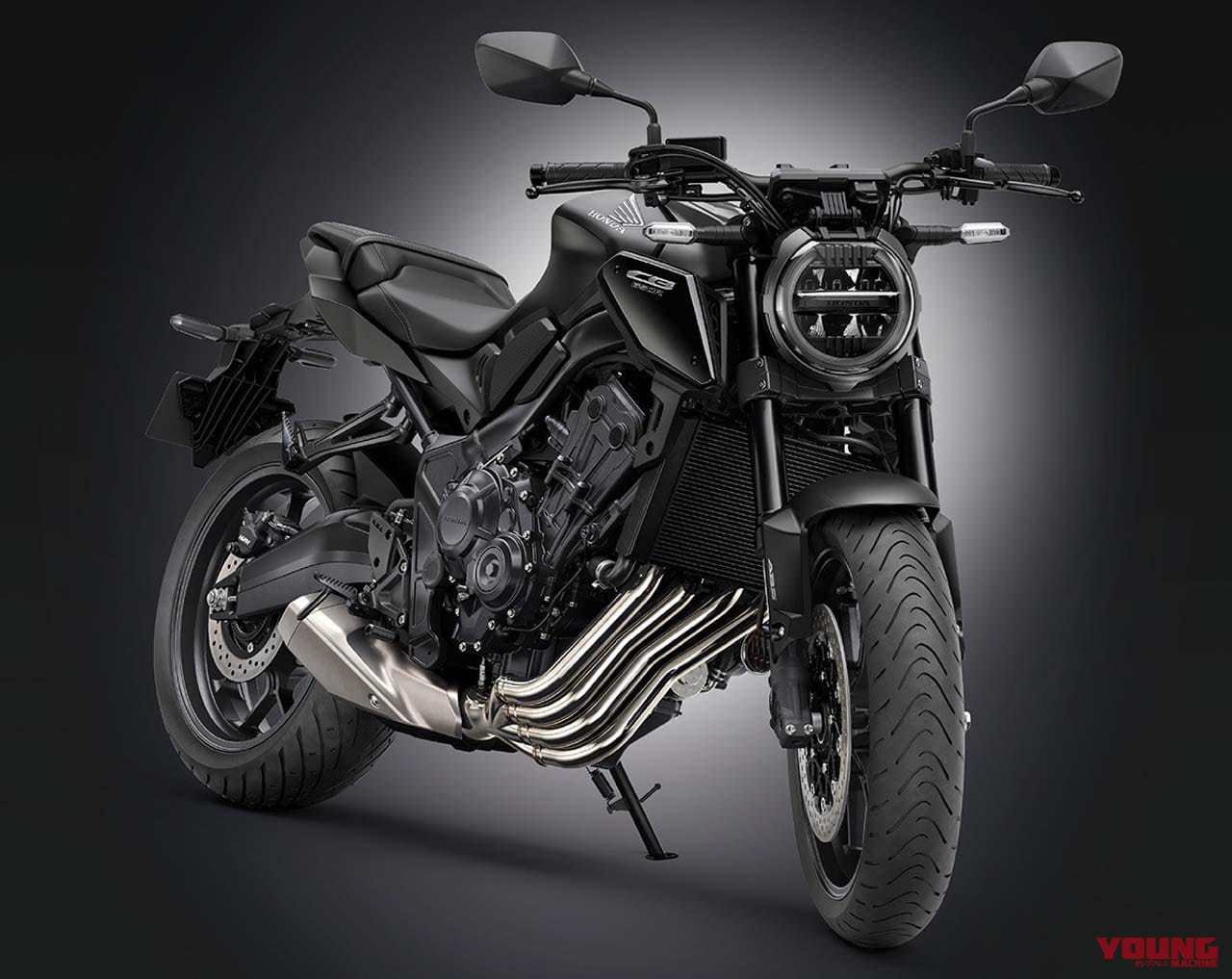 ホンダ「CB650R」がニュールックに! 2023年モデルはマイナーチェンジで新排出ガス規制対応【2/16発売】