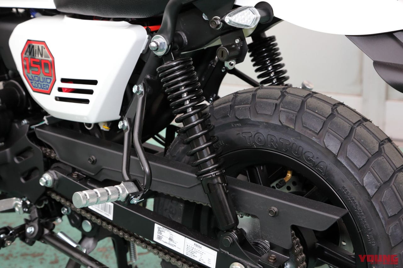 |水冷150ccで高速道路も乗れる!! 軽二輪の小さな新顔「ミニ150」が間もなく上陸!【ハートフォード from 台湾】