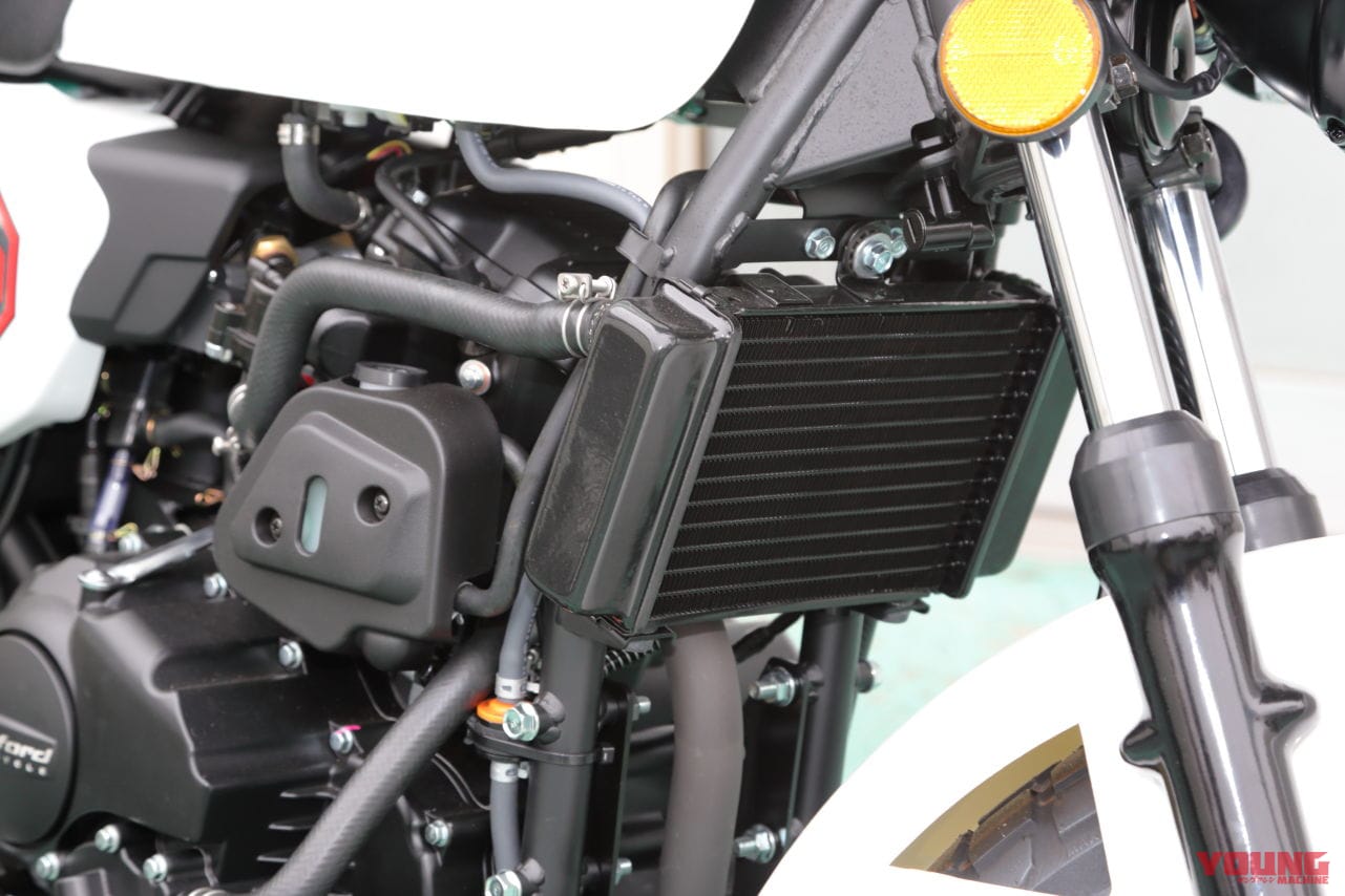 |水冷150ccで高速道路も乗れる!! 軽二輪の小さな新顔「ミニ150」が間もなく上陸!【ハートフォード from 台湾】