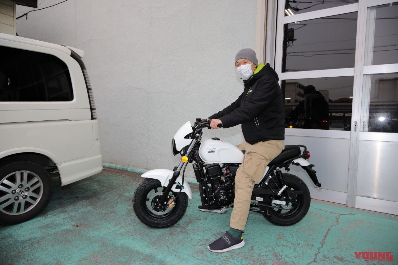 |水冷150ccで高速道路も乗れる!! 軽二輪の小さな新顔「ミニ150」が間もなく上陸!【ハートフォード from 台湾】