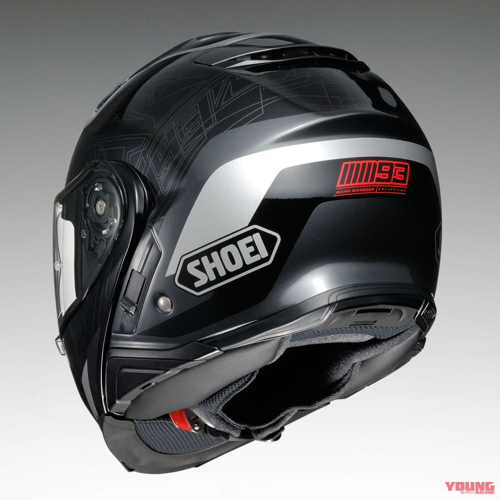 NOETEC II MM93 COLLECTION 2-WAY|マルケス選手がデザインを監修! SHOEI「ネオテックII MM93コレクション 2-WAY」登場