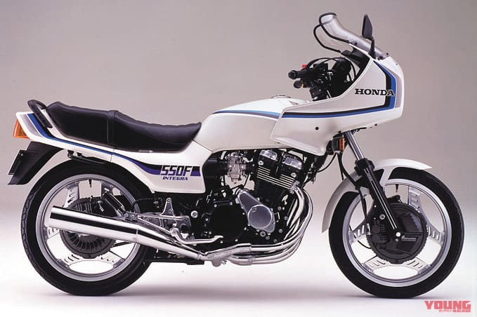 ホンダ CBX550F インテグラ|「スタイルも性能も100点」ヨンヒャク4気筒バトル堂々の最後発!:1981ホンダCBX400F【あの素晴らしい名車をもう一度】