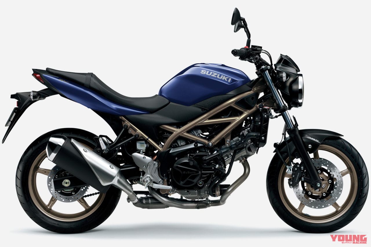 |スズキ「SV650」に新色登場! ブルー×ブロンズの組み合わせが新鮮・2/3発売