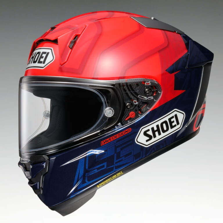 X-Fifteen MARQUEZ 7|SHOEI最新ヘルメットに最新レプリカ「マルケス7」が登場!