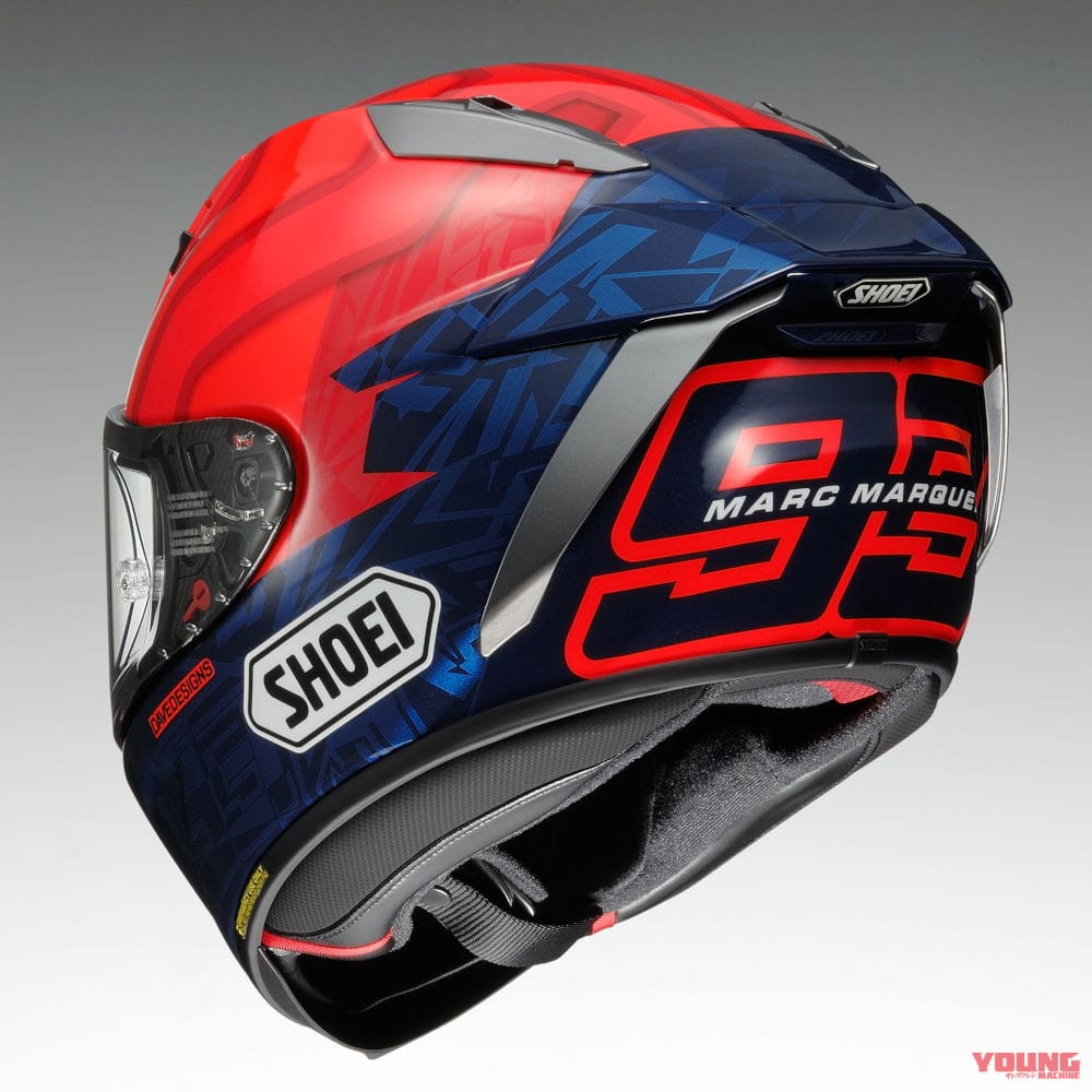 X-Fifteen MARQUEZ 7|SHOEI最新ヘルメットに最新レプリカ「マルケス7」が登場!