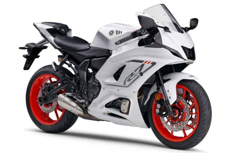 ヤマハ|YZF-R7|2023年モデル|ヤマハ「YZF-R7」にキリリと締まった新色ホワイト登場! ブルー&ブラックは続投で2/28発売