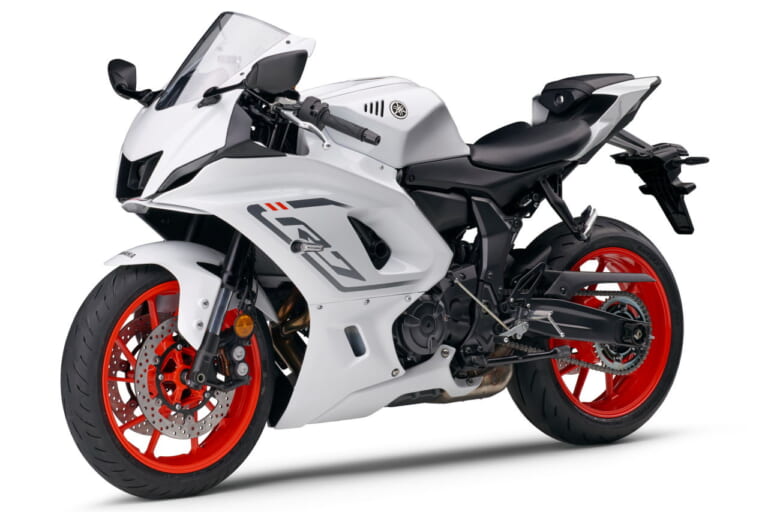 ヤマハ|YZF-R7|2023年モデル|ヤマハ「YZF-R7」にキリリと締まった新色ホワイト登場! ブルー&ブラックは続投で2/28発売