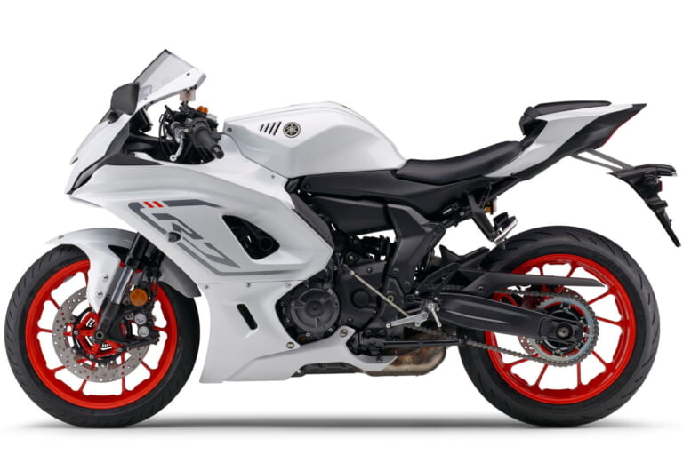 ヤマハ|YZF-R7|2023年モデル|ヤマハ「YZF-R7」にキリリと締まった新色ホワイト登場! ブルー&ブラックは続投で2/28発売