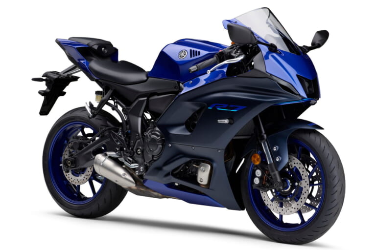 ヤマハ|YZF-R7|2023年モデル|ヤマハ「YZF-R7」にキリリと締まった新色ホワイト登場! ブルー&ブラックは続投で2/28発売