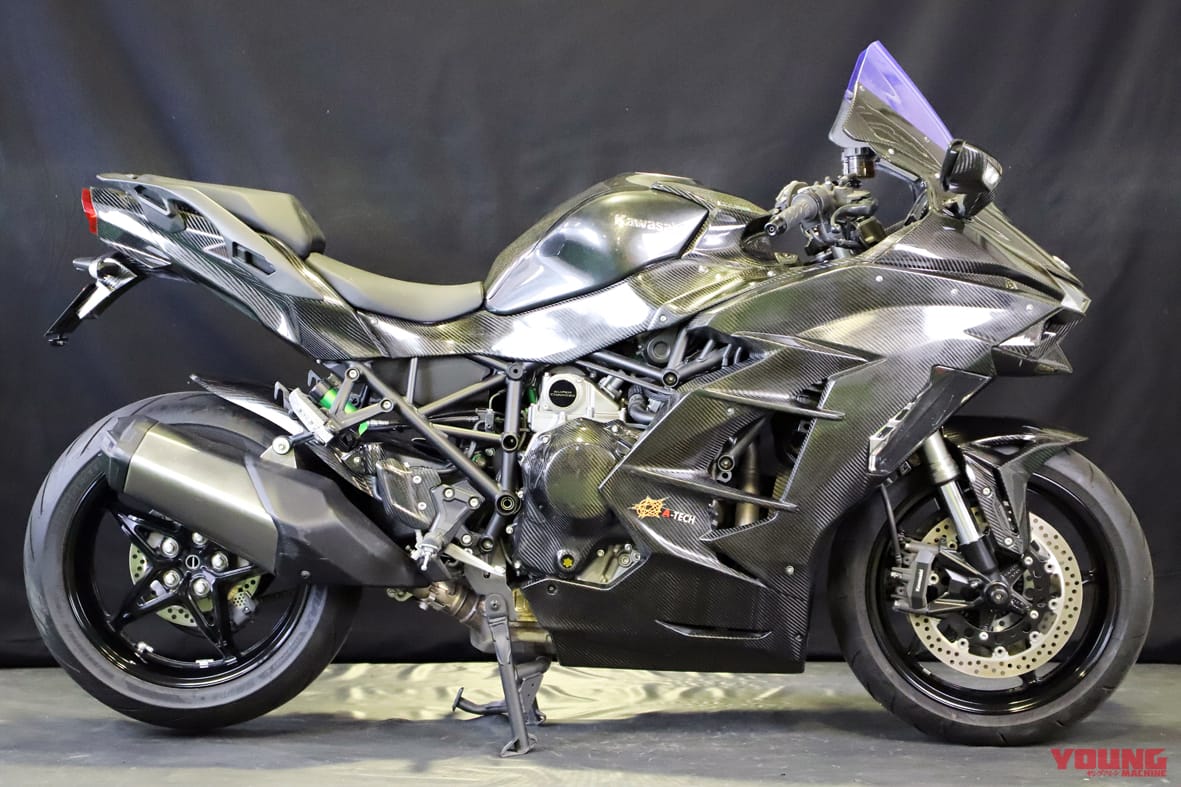 エーテック|H2 SX|カーボンパーツ|エーテックより、ニンジャH2 SX系(2018-2021)用カーボンパーツが登場