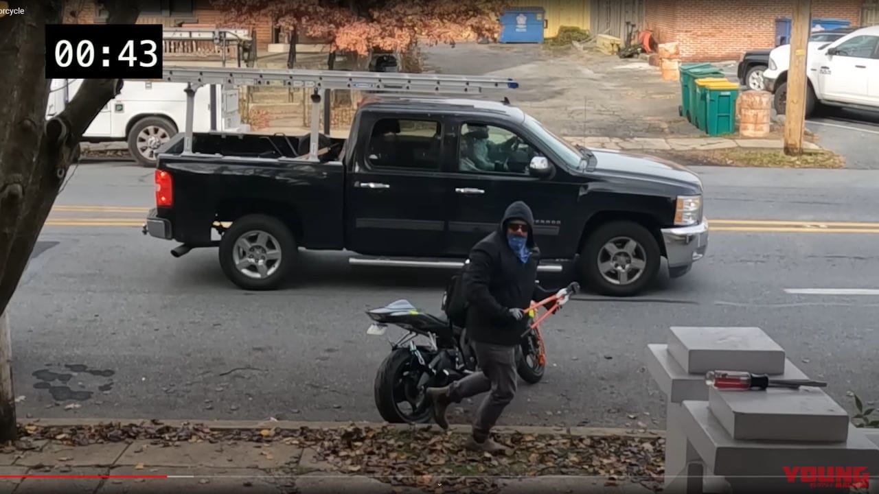 |【盗んでみた】バイクの盗難防止グッズ、破壊してみた! アメリカ発の過激動画? 実は感動回!