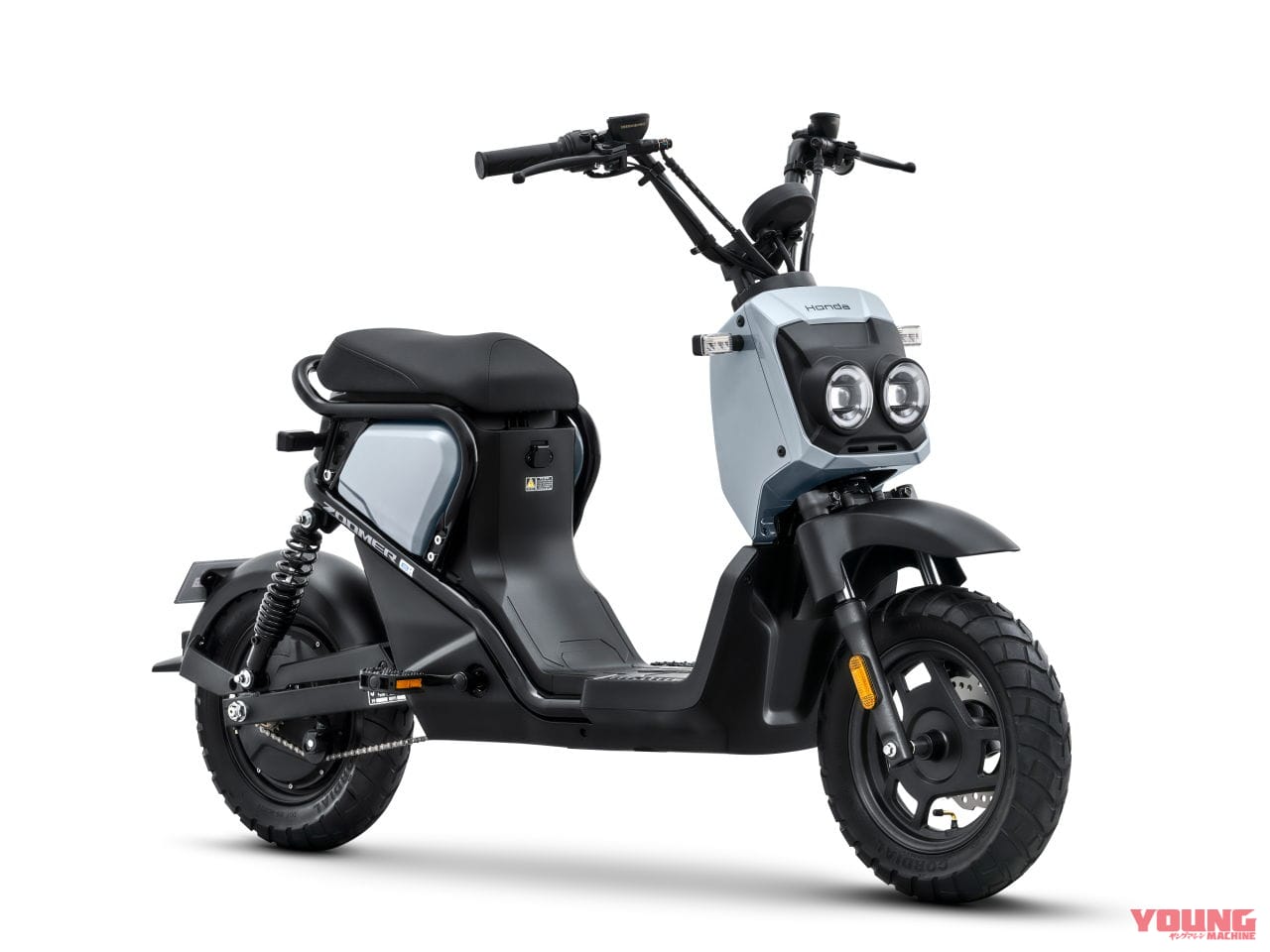ZOOMER e:(ズーマー・イー)|ホンダが「ダックス」「カブ」「ズーマー」の『e:(イー)』モデルを中国で発表!! カワイイ×電動はアリです!