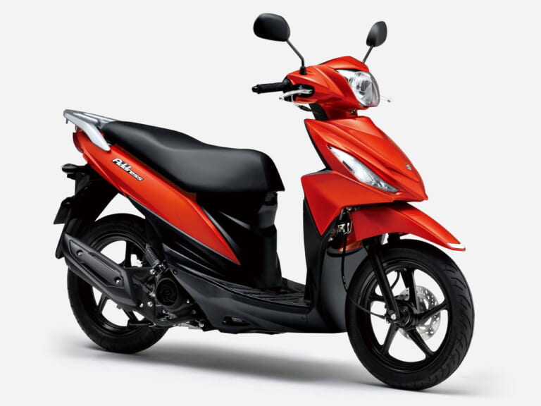 スズキ|アドレス110|PCXがハンターカブを大逆転! 2022年に売れたバイクTOP10【51〜125cc・原付二種】