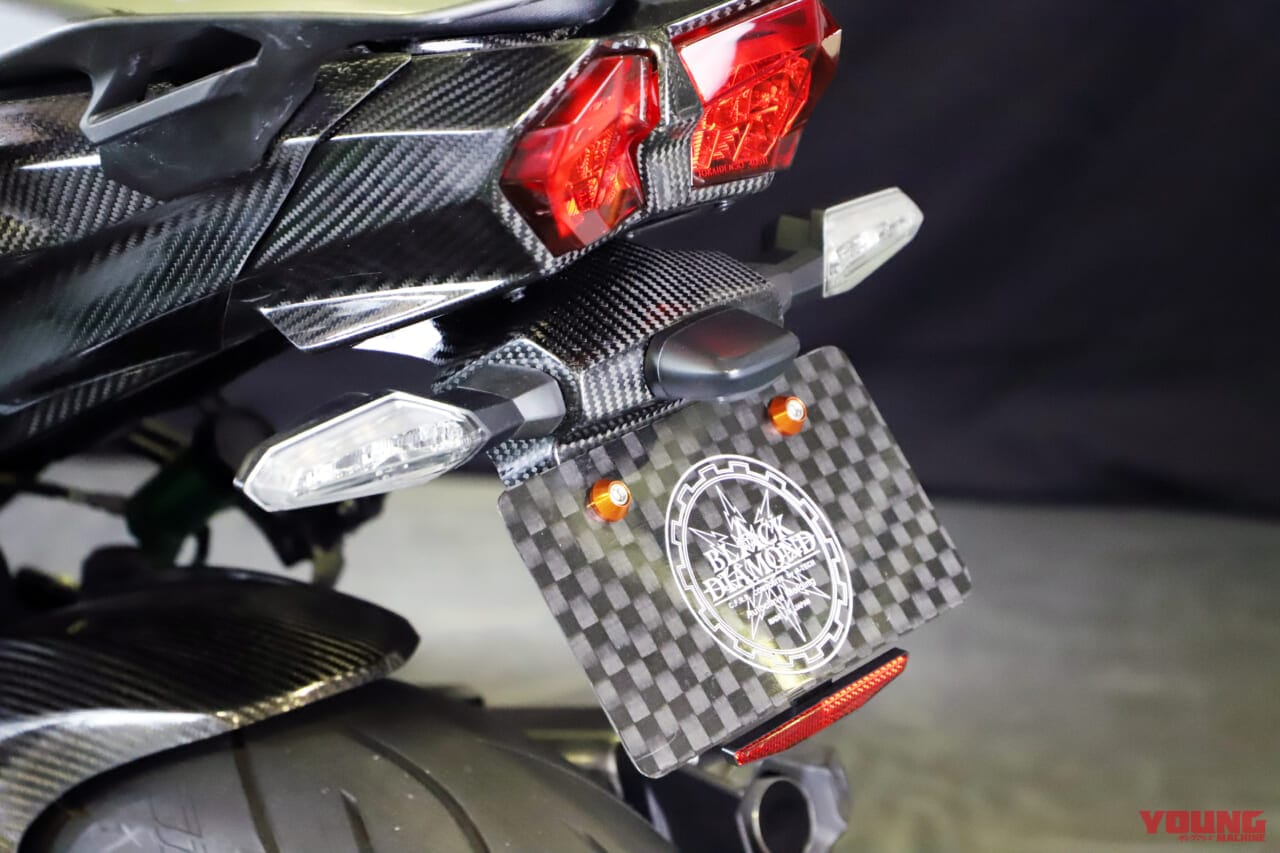 エーテック|H2 SX|カーボンパーツ|エーテックより、ニンジャH2 SX系(2018-2021)用カーボンパーツが登場