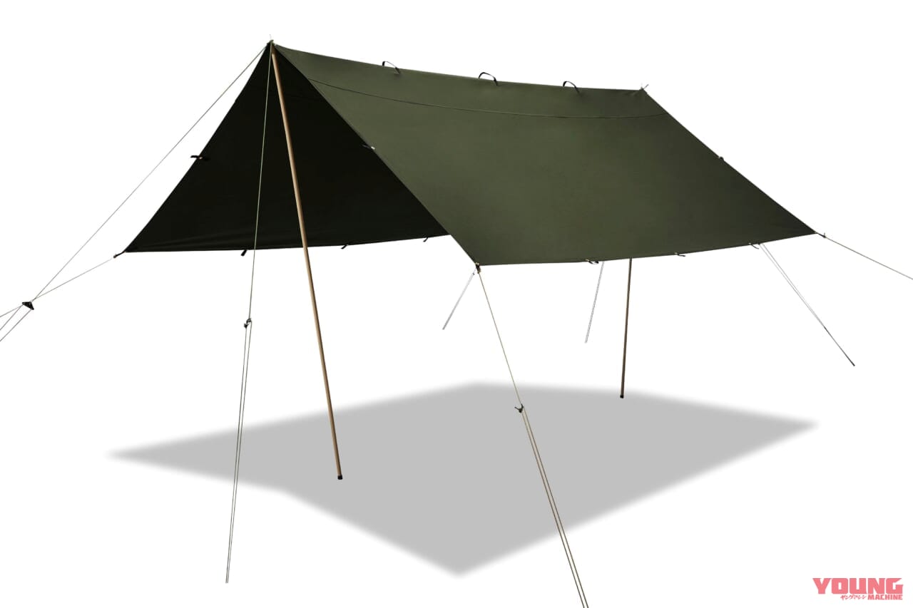 FTA09 TCサバイバルタープ|【速報】2023春夏 ワークマンの新作「キャンプ・ツーリング向け」ギア9選