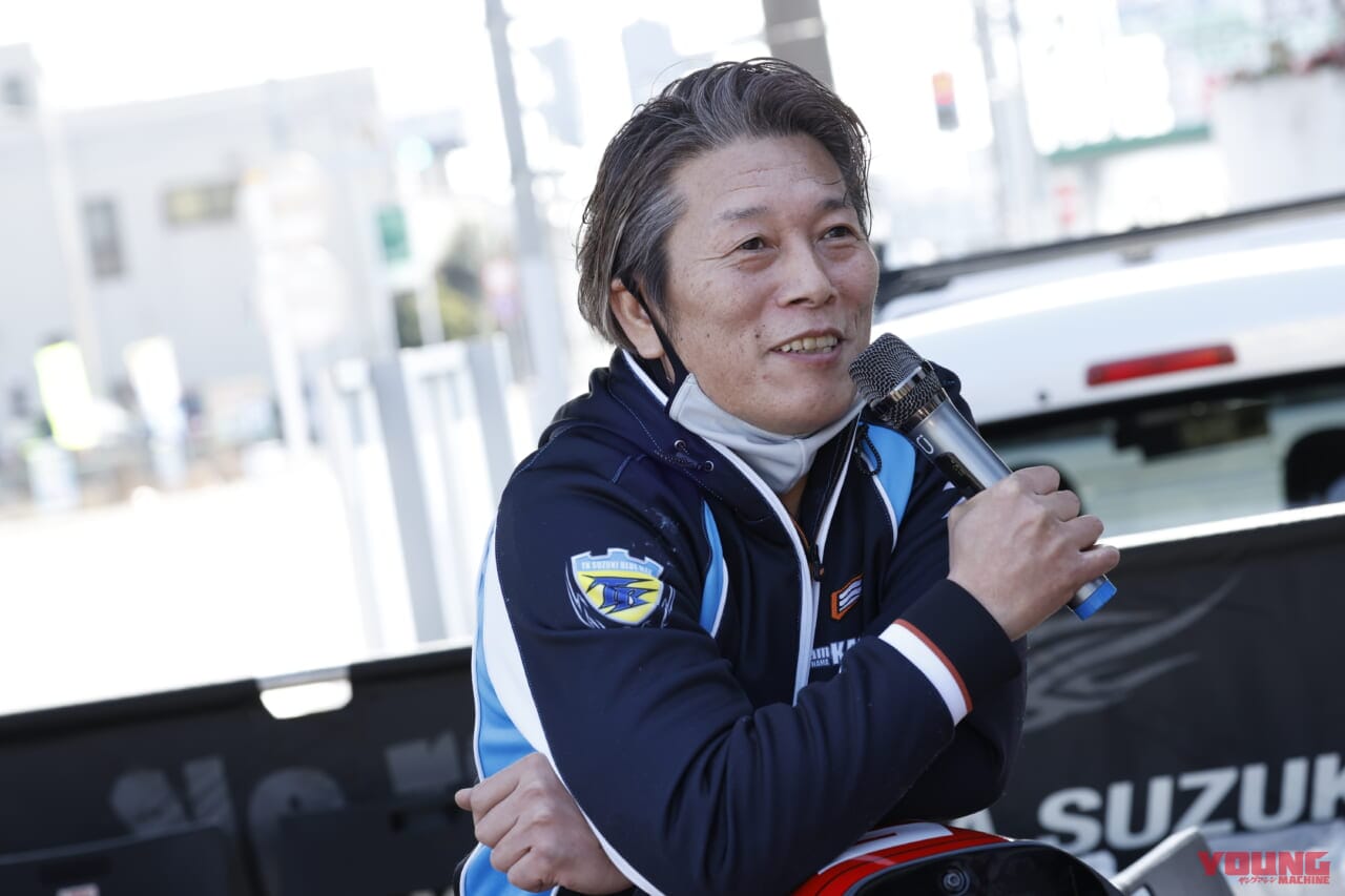 加賀山就臣|ハヤブサ|ライドウィン|隼が大集合! 加賀山就臣さんのショップ「RIDEWIN」がパワーチェック大会を初開催