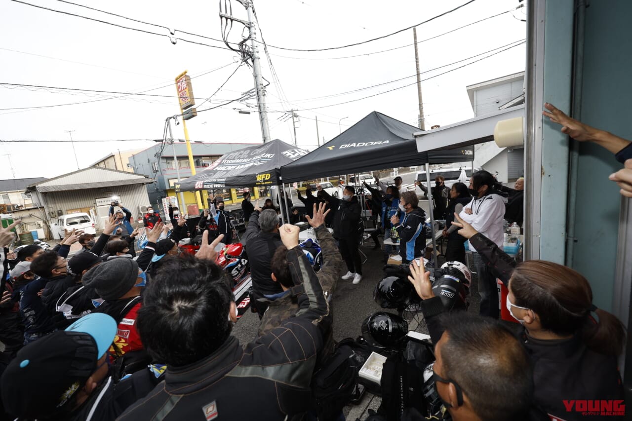 加賀山就臣|ハヤブサ|ライドウィン|隼が大集合! 加賀山就臣さんのショップ「RIDEWIN」がパワーチェック大会を初開催