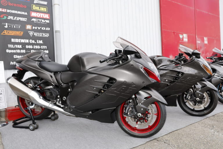 加賀山就臣|ハヤブサ|ライドウィン|隼が大集合! 加賀山就臣さんのショップ「RIDEWIN」がパワーチェック大会を初開催