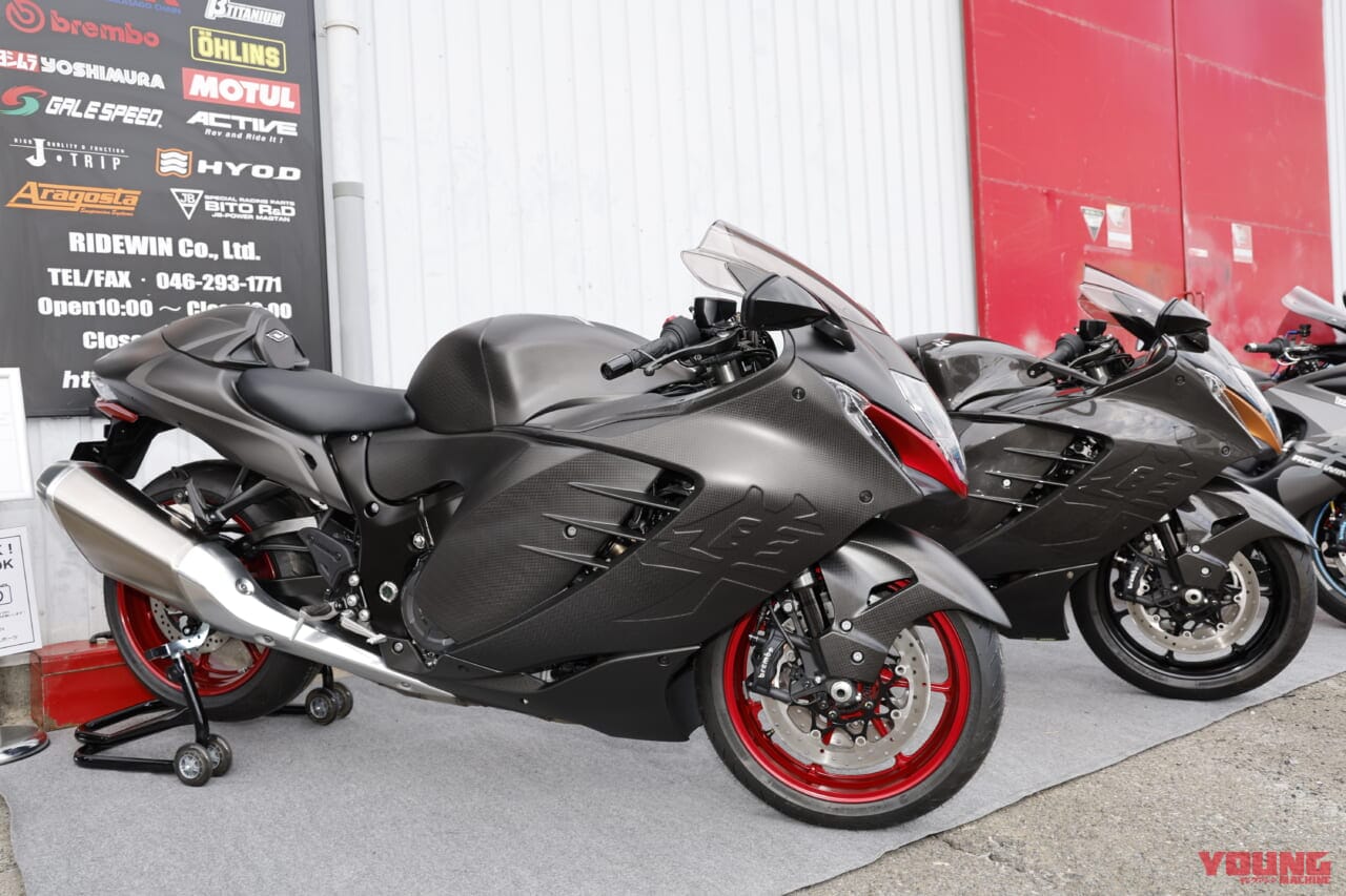 加賀山就臣|ハヤブサ|ライドウィン|隼が大集合! 加賀山就臣さんのショップ「RIDEWIN」がパワーチェック大会を初開催