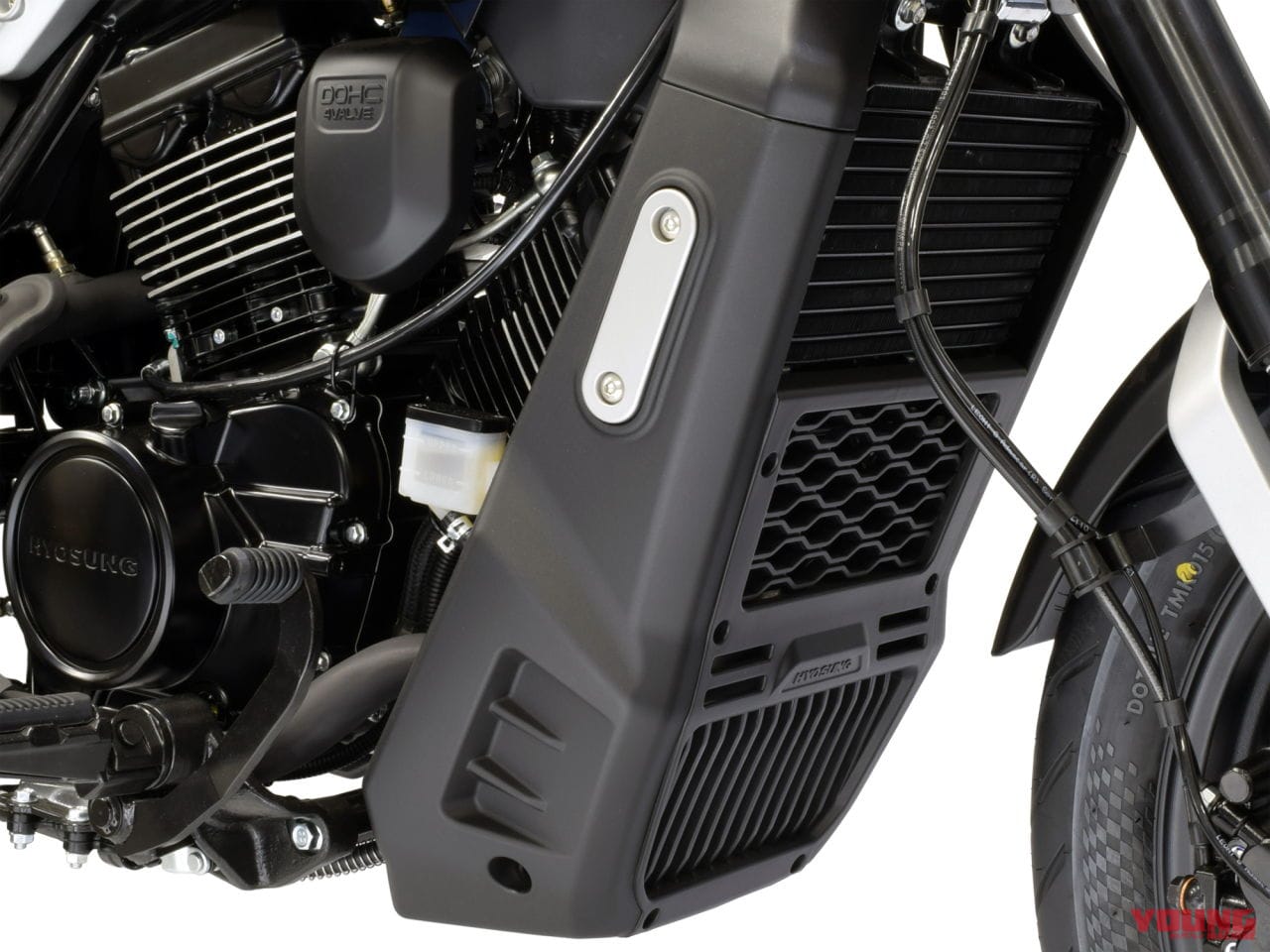 |約64万円の軽二輪・Vツイン搭載クルーザー! ヒョースンが「GV250DRA」を4月に発売決定