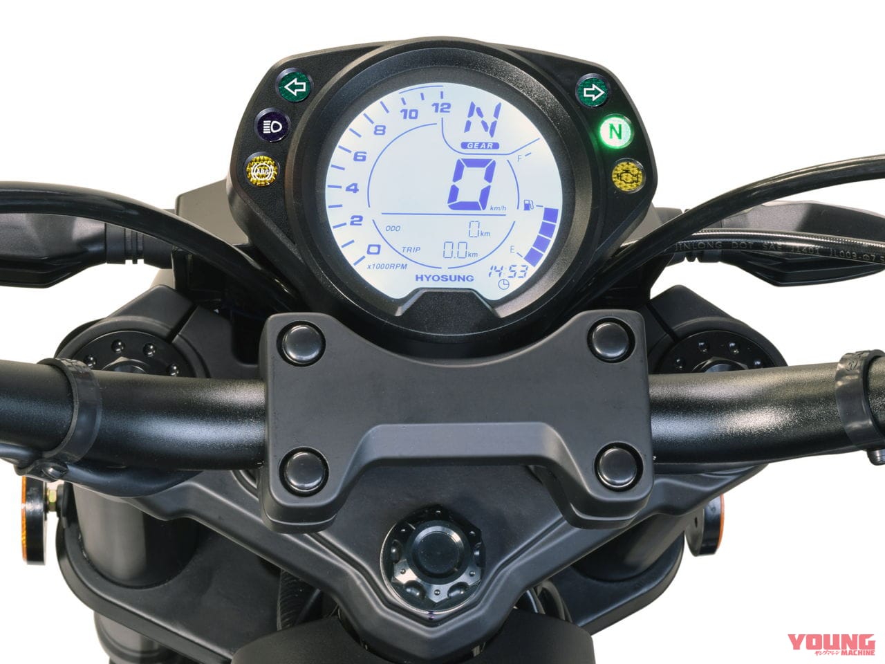 |約64万円の軽二輪・Vツイン搭載クルーザー! ヒョースンが「GV250DRA」を4月に発売決定