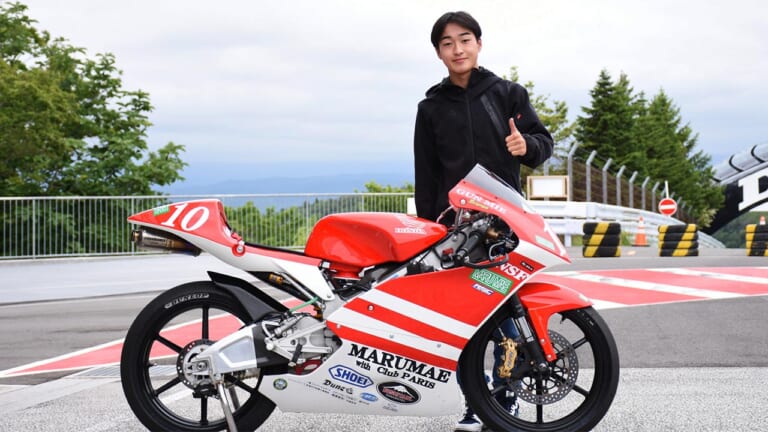 コマグンにはなれないけれど——。 世界を目指す実写版ガンボーイ【全日本ロードレース選手権に参戦する16歳、彌榮 郡】